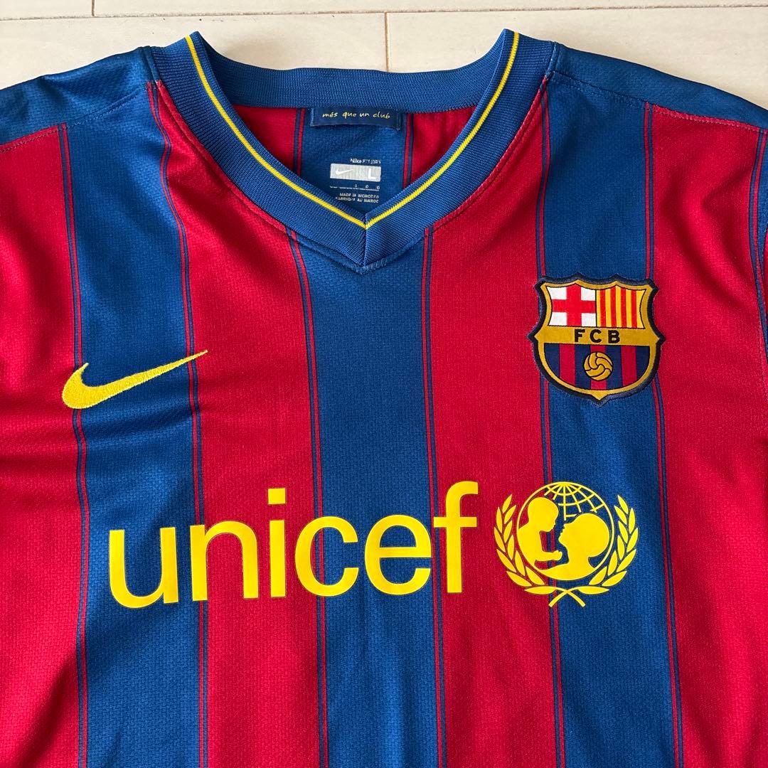 【超激レア】F.C.バルセロナ　サッカーユニフォームＬ（美品）