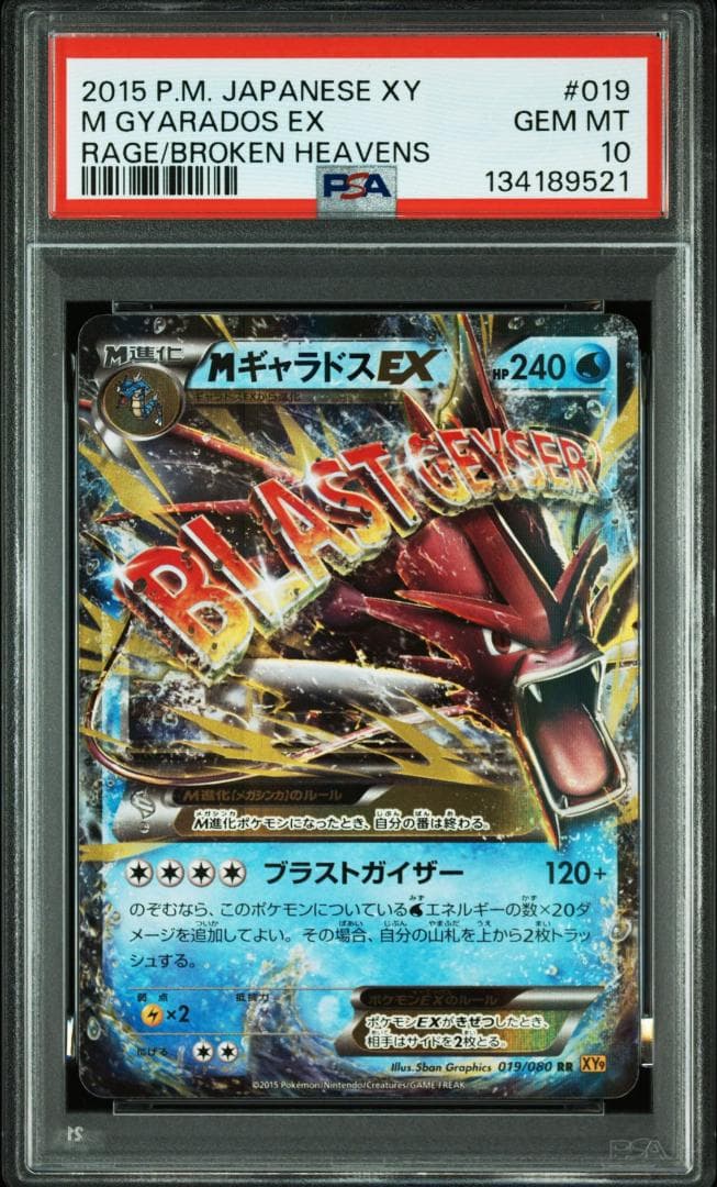 (25-06-273)【PSA10】超希少POP29! MギャラドスEXアンリミ
