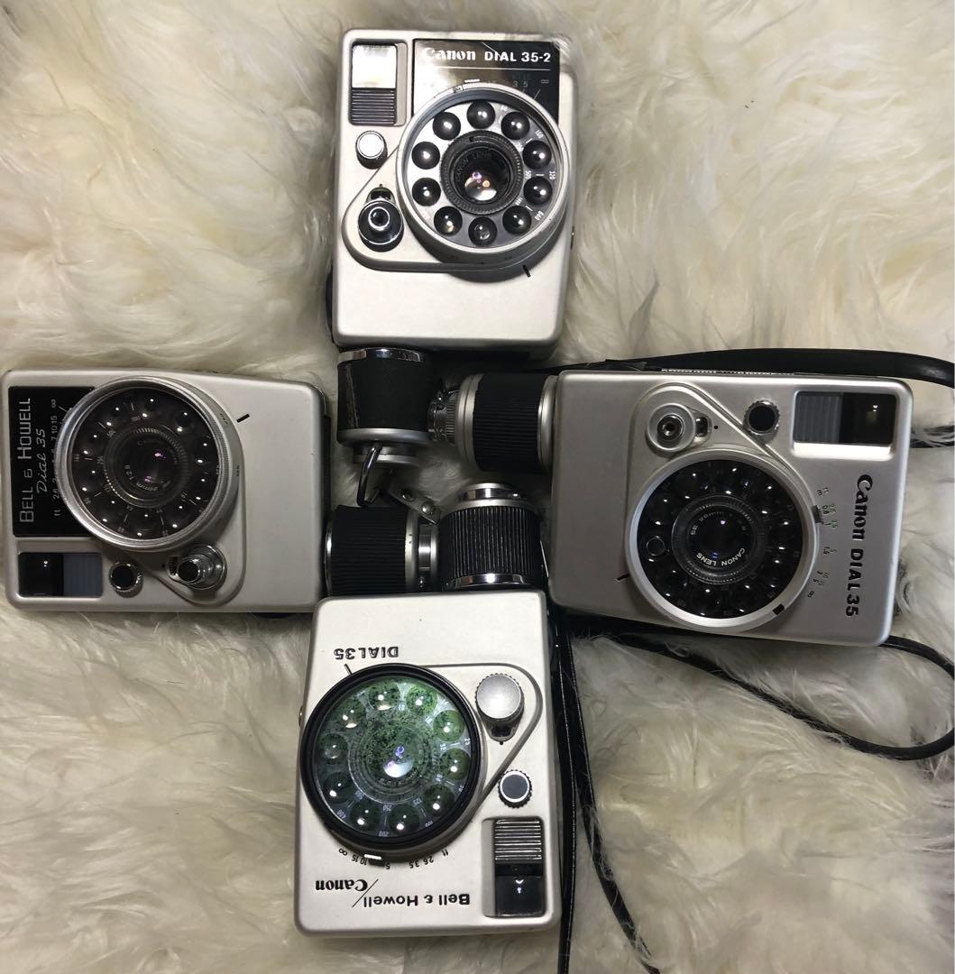 キヤノンDIAL35 35-2 ベルアンドハウェル35 35-2 ジャンク4台