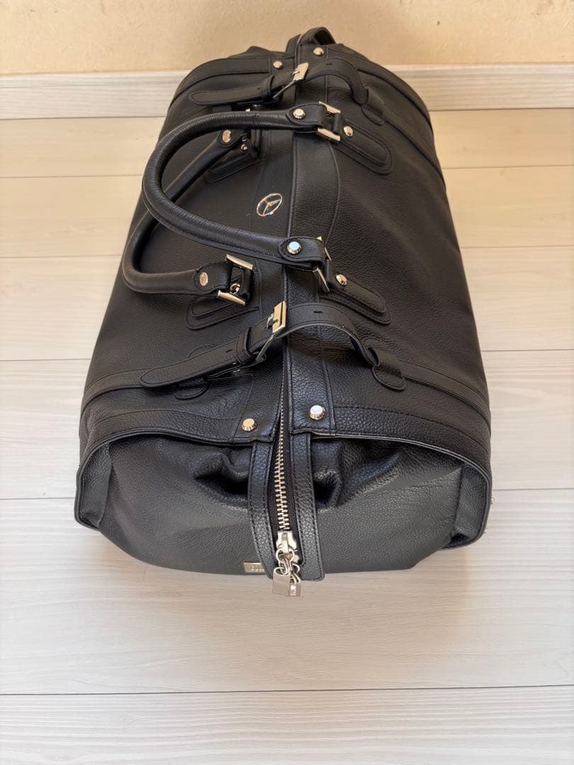 Mercedes-Benz レザー　ボストンバッグ　メルセデスベンツ