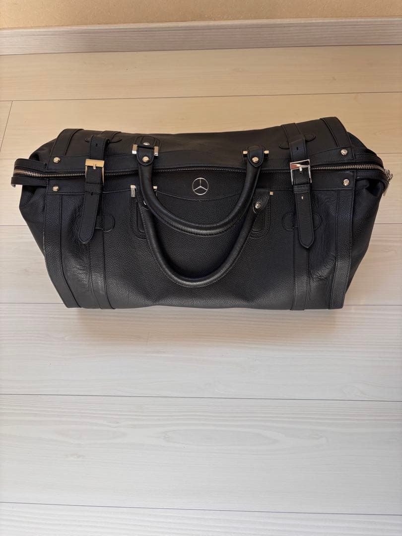 Mercedes-Benz レザー　ボストンバッグ　メルセデスベンツ