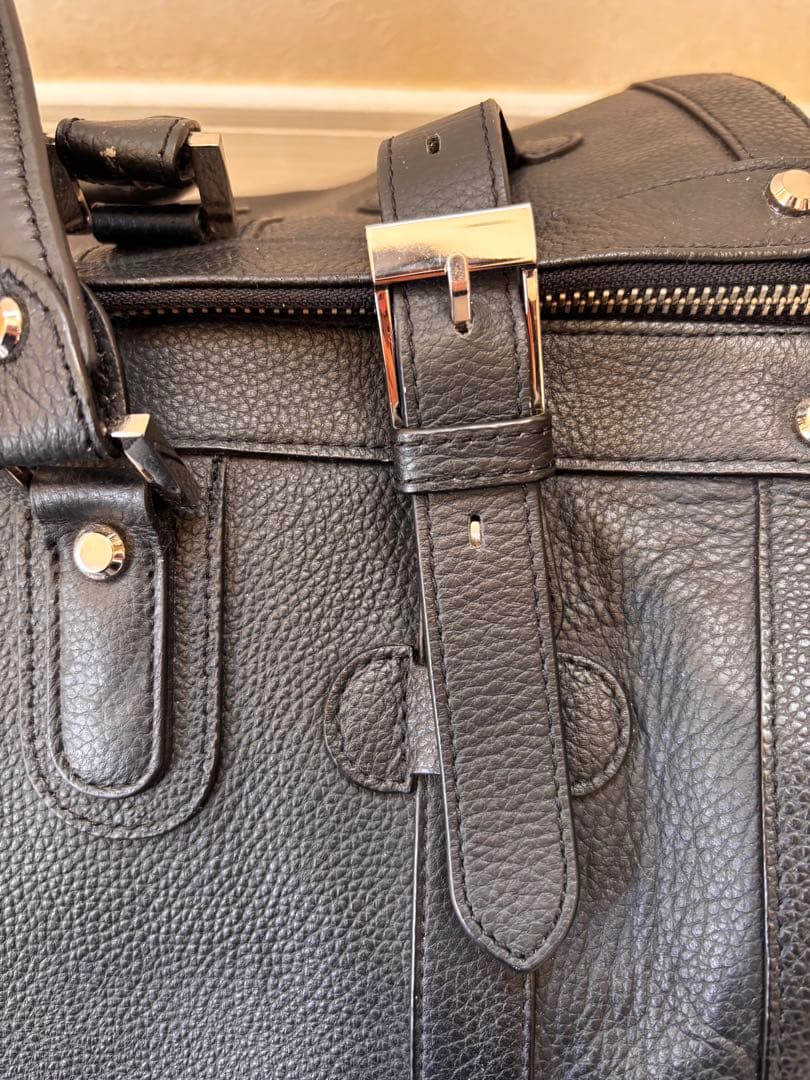 Mercedes-Benz レザー　ボストンバッグ　メルセデスベンツ