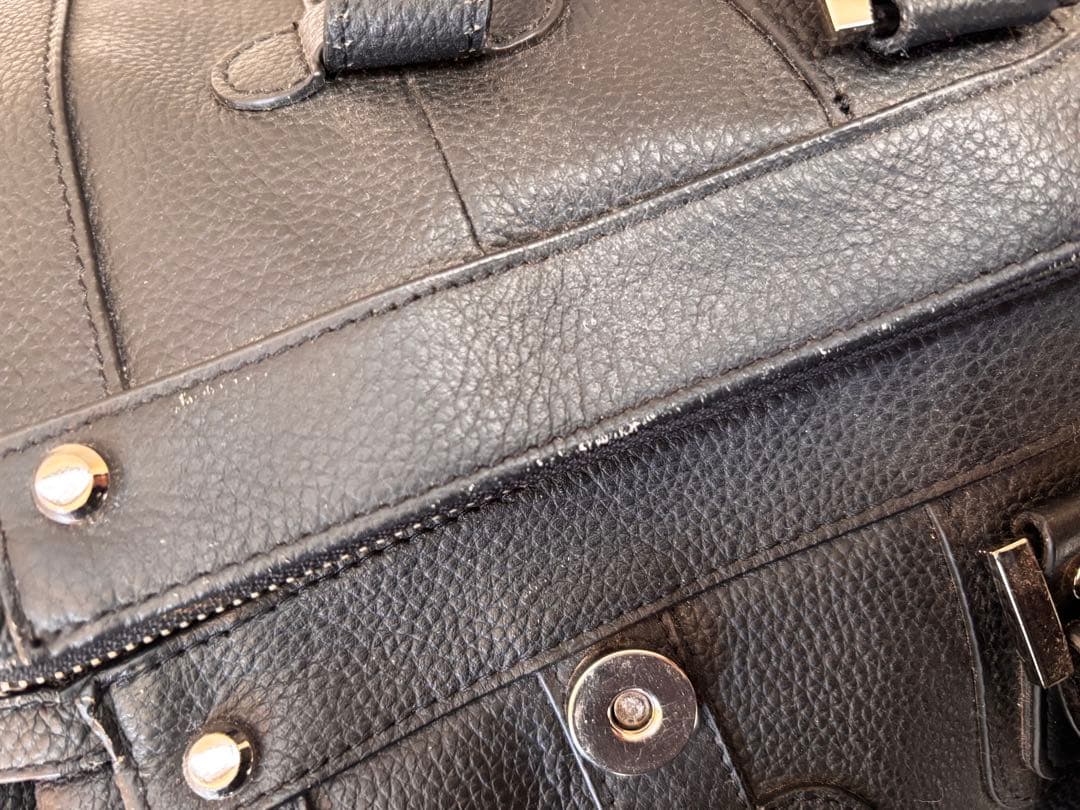 Mercedes-Benz レザー　ボストンバッグ　メルセデスベンツ