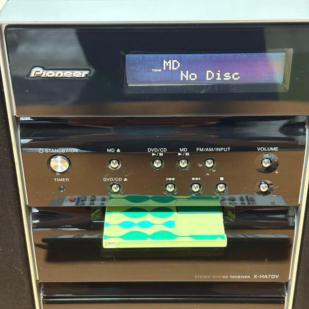 Pioneer X-HA7DV CD MD DVD ミニコンポ パイオニア