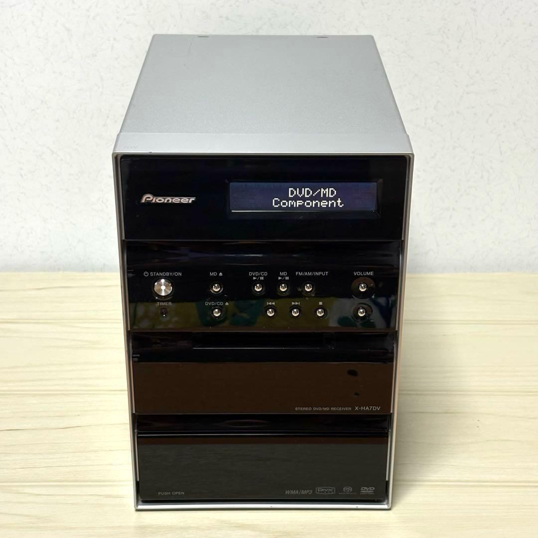 Pioneer X-HA7DV CD MD DVD ミニコンポ パイオニア