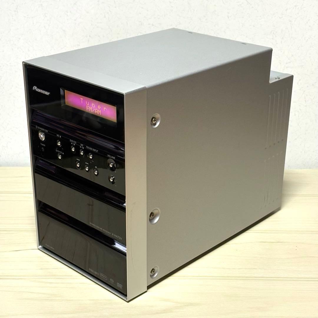 Pioneer X-HA7DV CD MD DVD ミニコンポ パイオニア