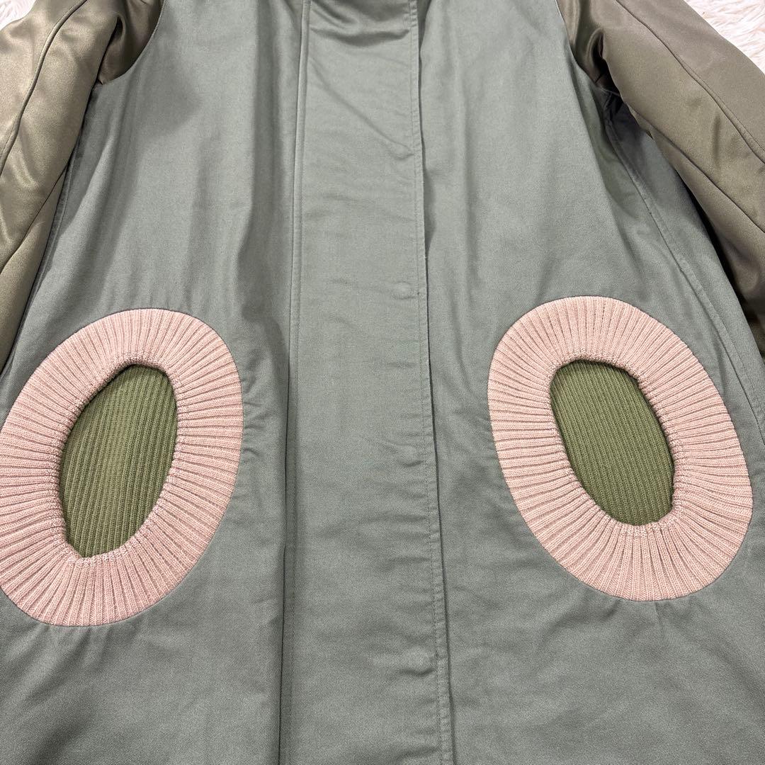 ツモリチサト　モッズコート　アマモール　フォックスファー　キルティングライナー