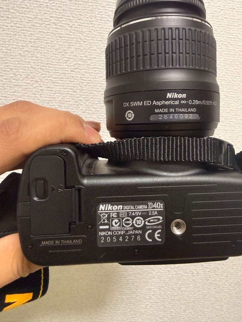 ［極美品］Nikon D40X デジタル一眼レフカメラ