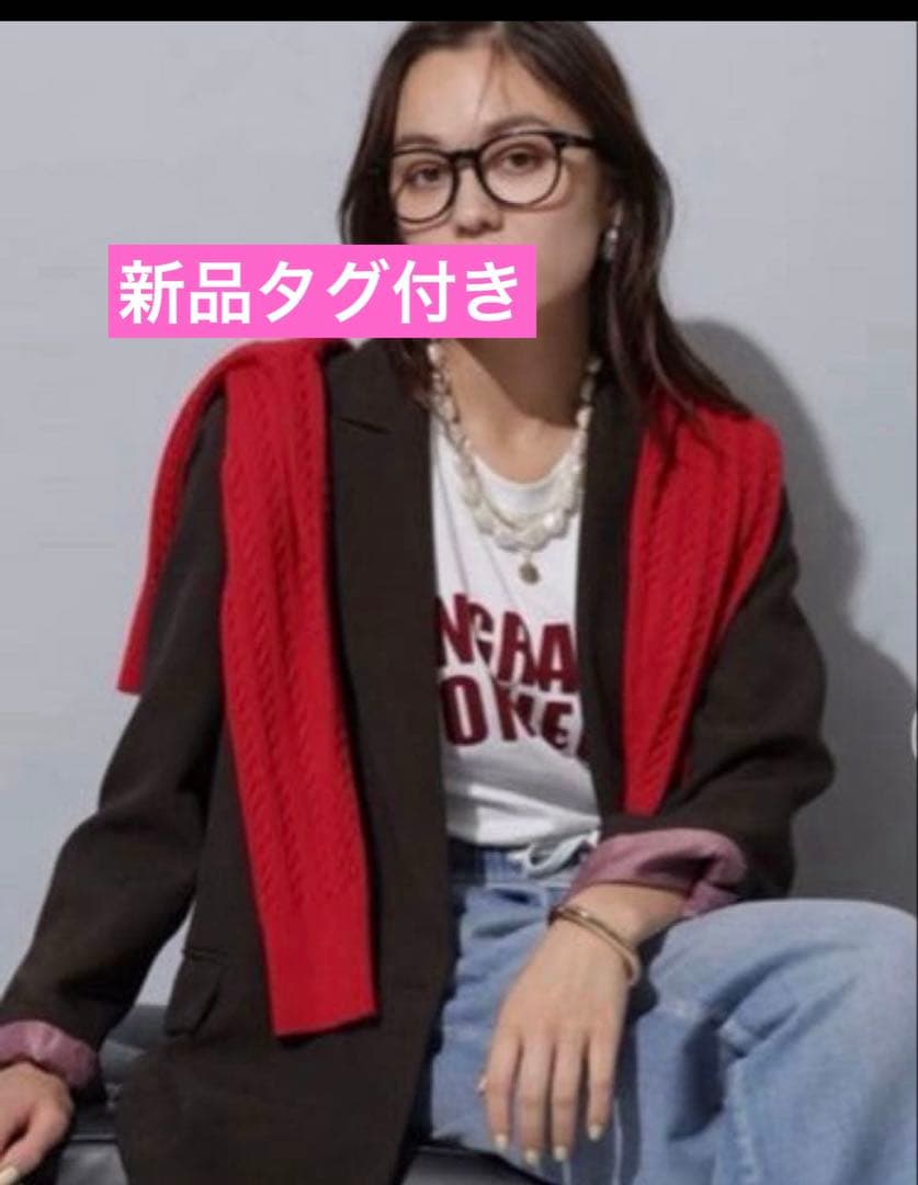 アルページュストーリーオリジナル　ダブルボタンテーラードジャケット　新品タグ付き