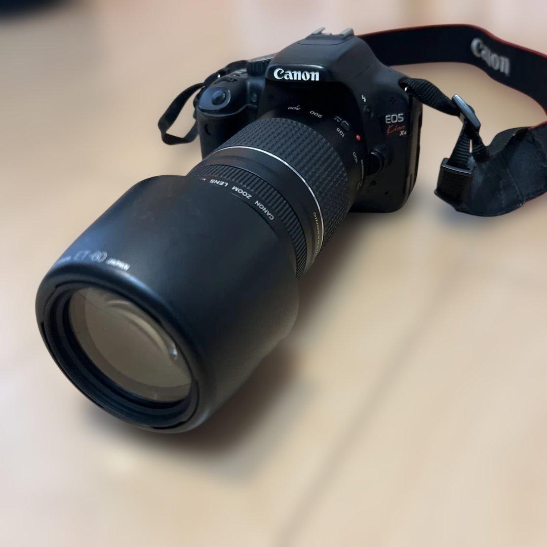 ア*♡様 スマホ転送Canon EOS kiss X4 一眼レフカメラ ダブルレ