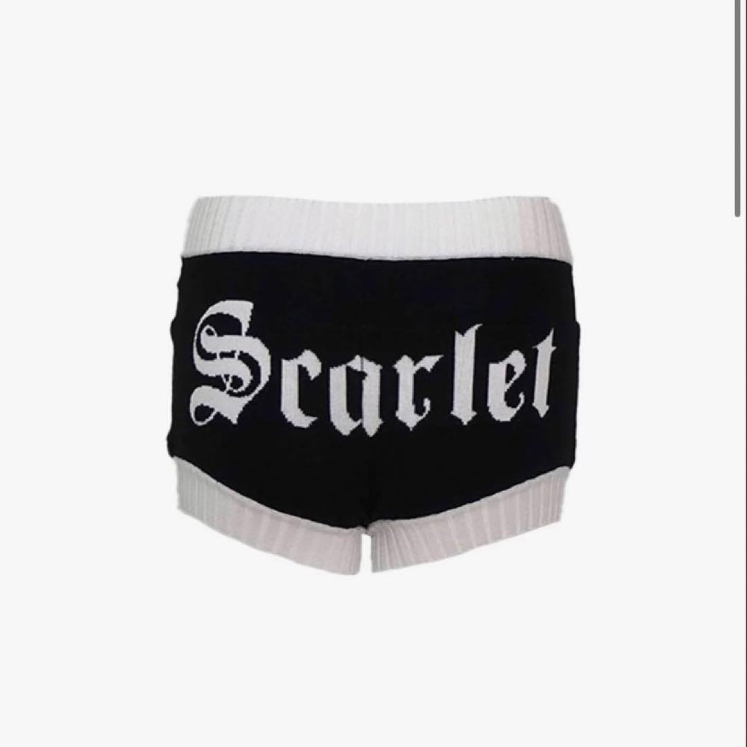 パンツ theredthread S logo knit pants micro