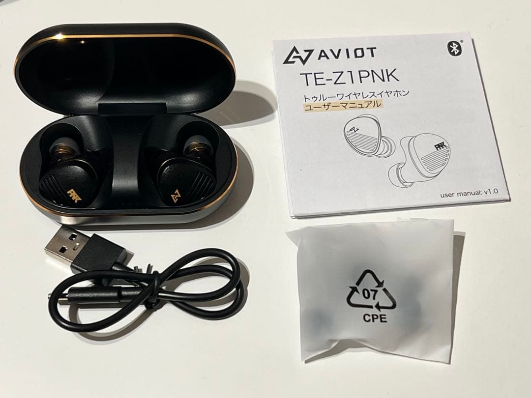 AVIOT TE-Z1PNK ワイヤレスイヤホン