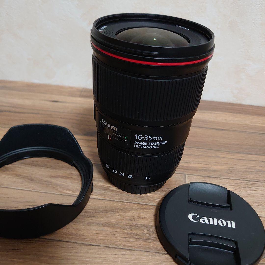 Canon EF16-35 F4L IS USM 美品！