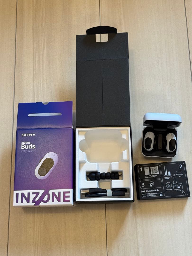 INZONE Buds WF-G700N/WZ ワイヤレスイヤホン(白)