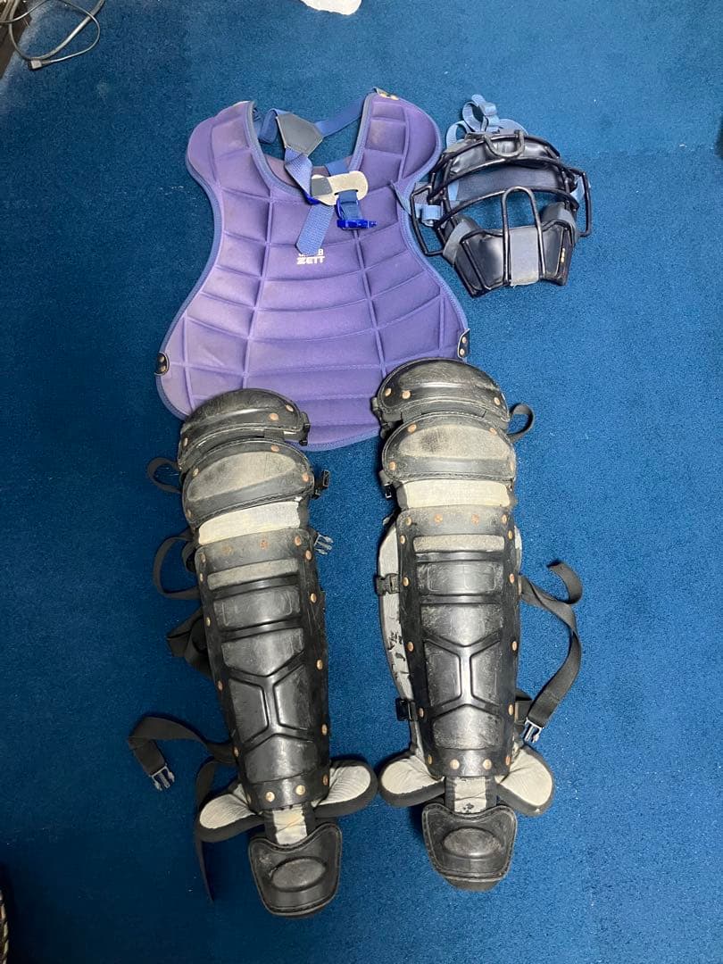 軟式キャッチャー防具