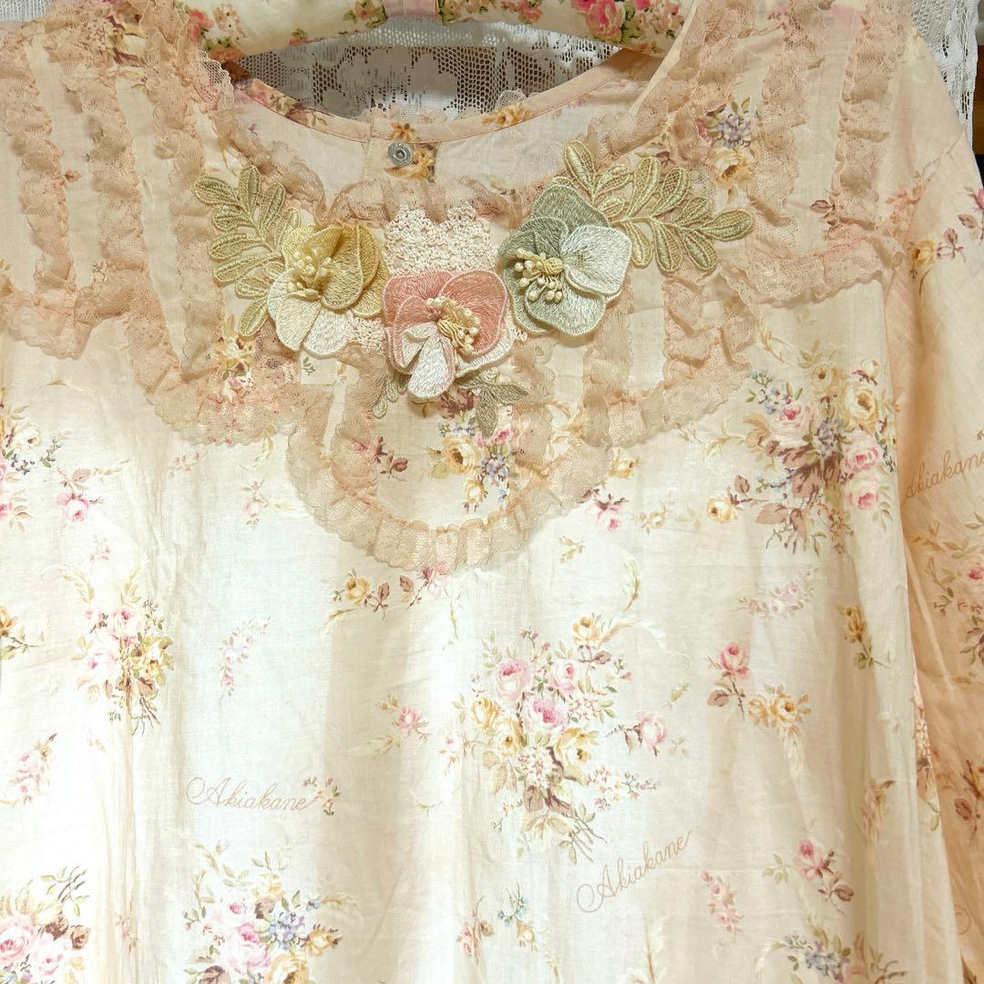 専用　さえらアキアカネ　エプロン　ワンピース　ルームウェア　未使用品