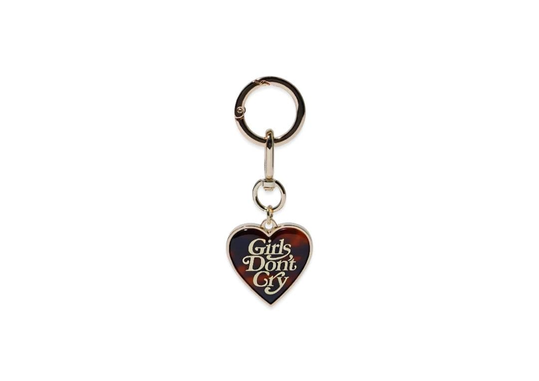 GIRLS DON'T CRY PATTERN KEYRING キーリング