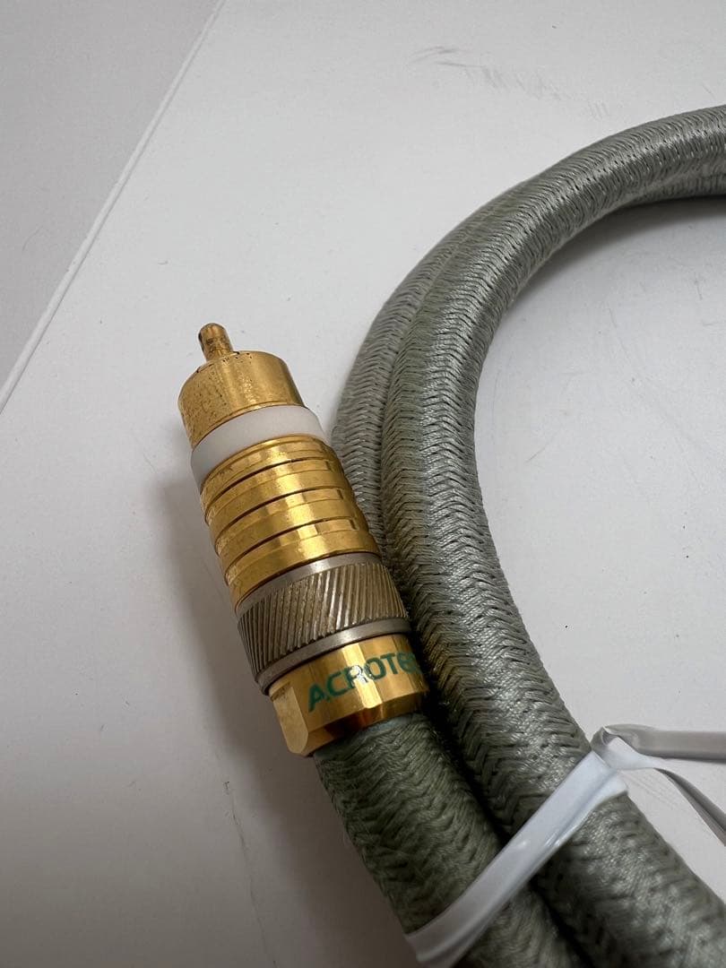 ACROTEC 8N-A2080 アクロテックRCAケーブル約1m レア　希少