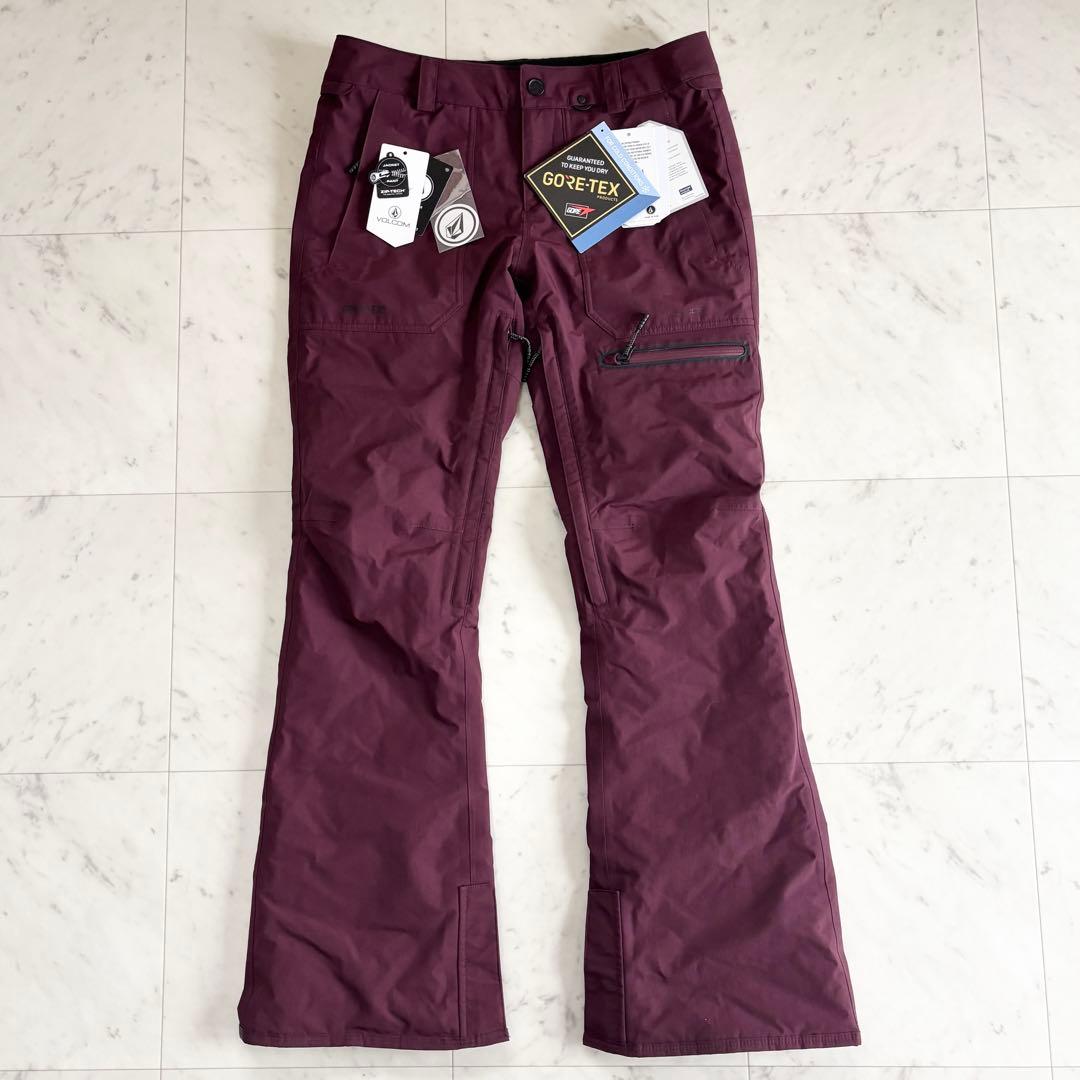 【極美品】ボルコム GORE-TEX スノーボードパンツ ウェア レディース M