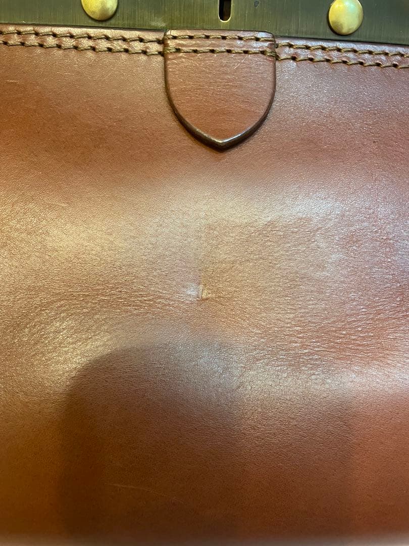 HERZ 2wayガレージミニボストンバッグ ブラウン