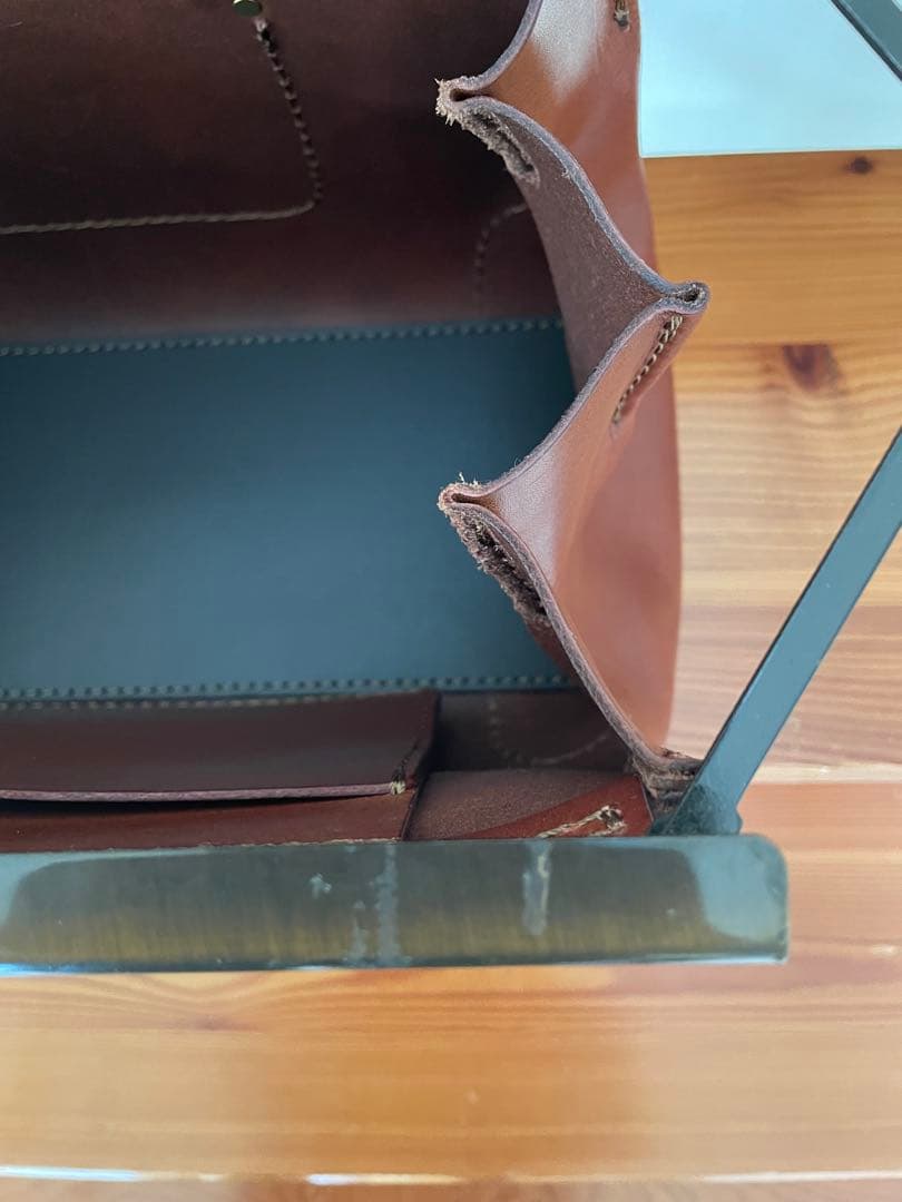 HERZ 2wayガレージミニボストンバッグ ブラウン