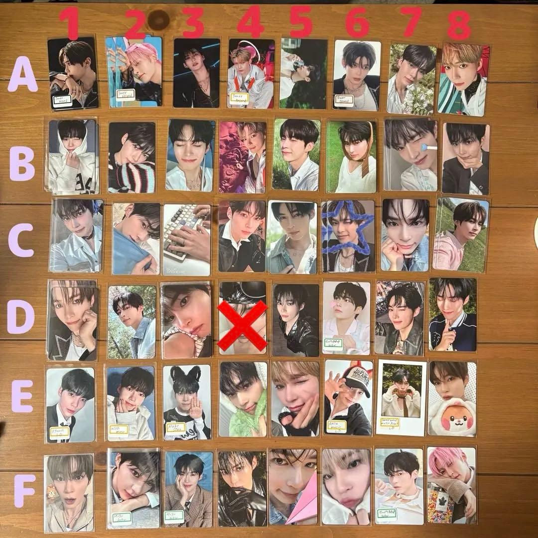 zb1 ハンビン まとめ売り 封入 POPUP 特典