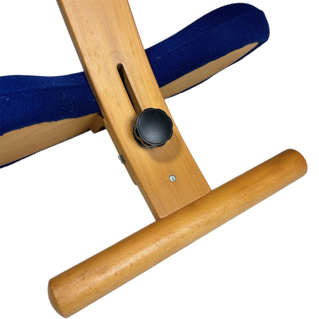 Rybo リボ社 バランスイージー バランスチェア ブルー 姿勢改善 ウール