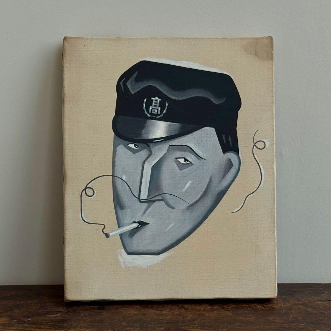 伝説のイラストレーター 湯村輝彦 絵画 人物画 ヘタウマ 現代美術