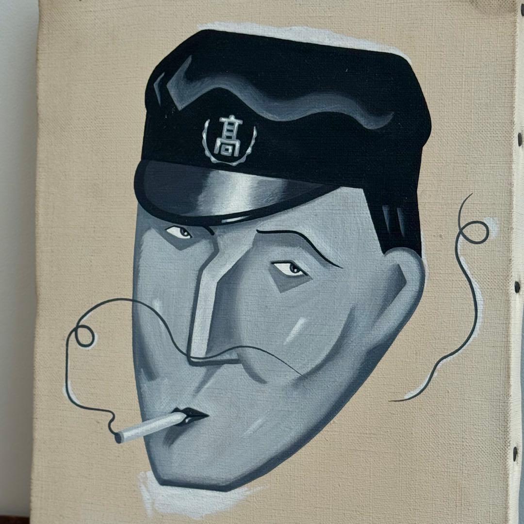 伝説のイラストレーター 湯村輝彦 絵画 人物画 ヘタウマ 現代美術