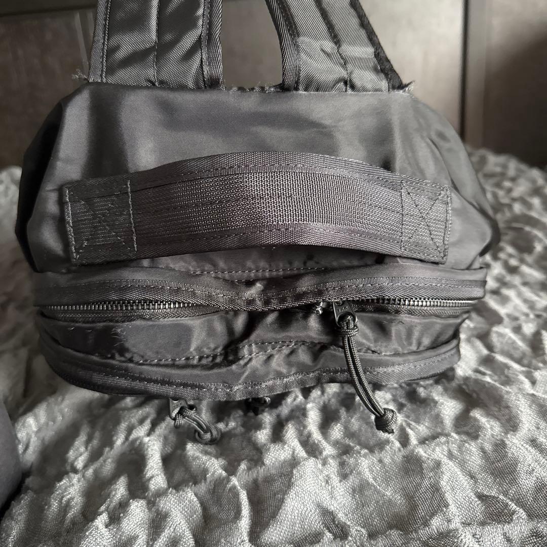 COOTIE ブラックナイロンリュック 多ポケット