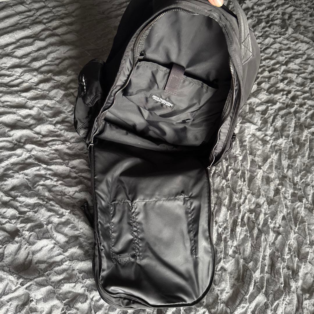 COOTIE ブラックナイロンリュック 多ポケット