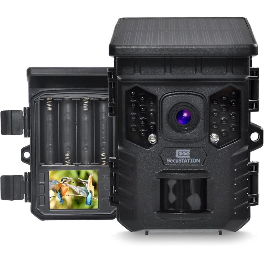 【新品】SecuSTATION 防犯カメラ SC-MB63ソーラートレイルカメラ