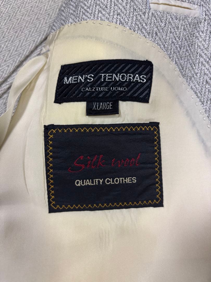 MEN'S TENORAS ダブルブレスト　スーツXL