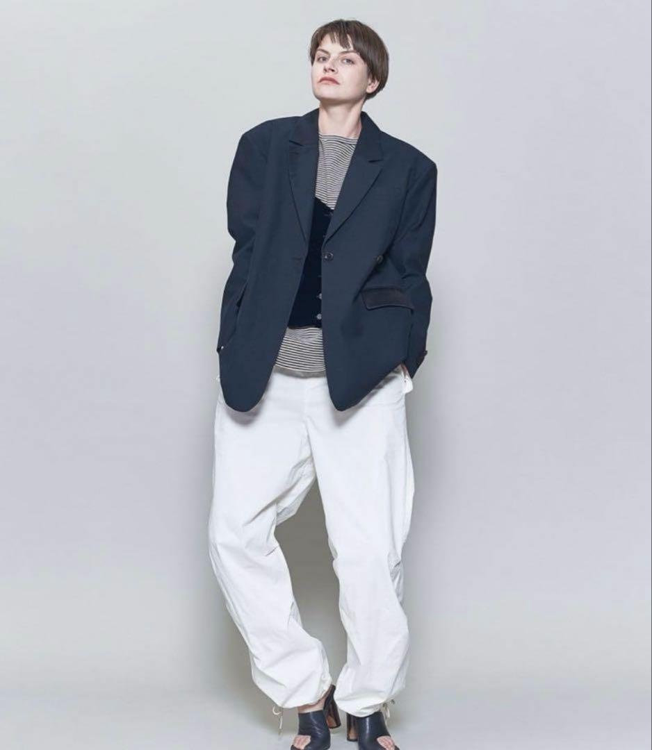 6 ROKU コットンキュプラテーラードジャケット