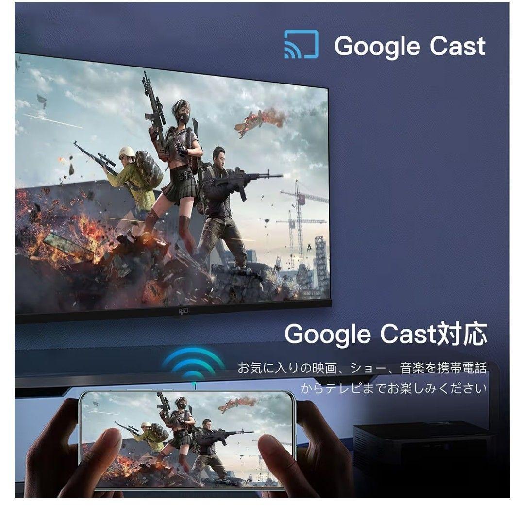 FPD チューナーレス テレビ 40V型 FHD Google TV