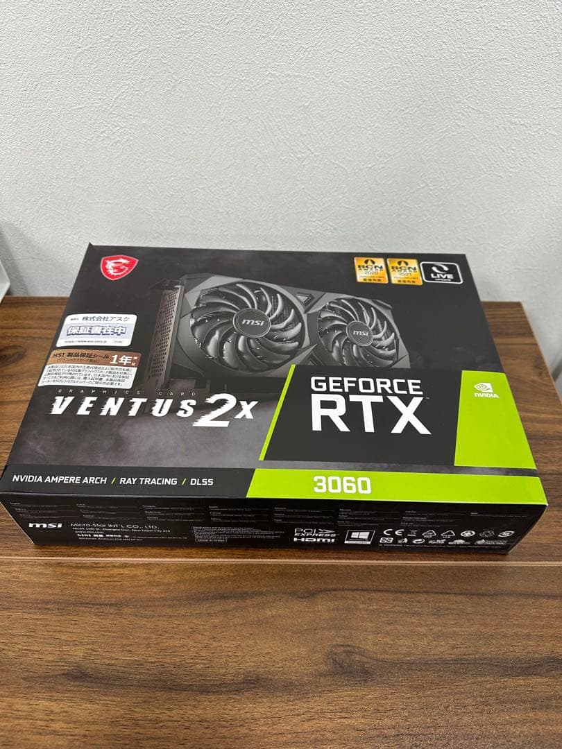 MSI GeForce RTX 3060 VENTUS 2X 12G OC 美品