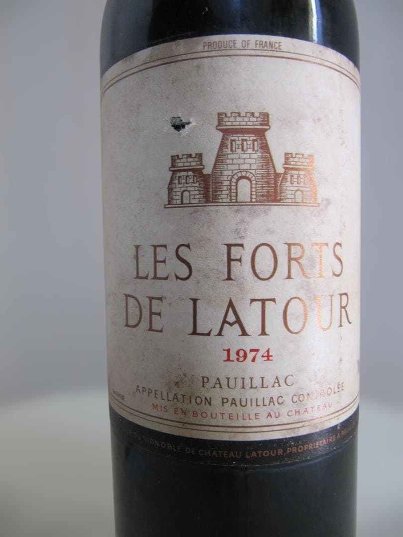 レ フォール ド ラトゥール 1974年 赤ワイン