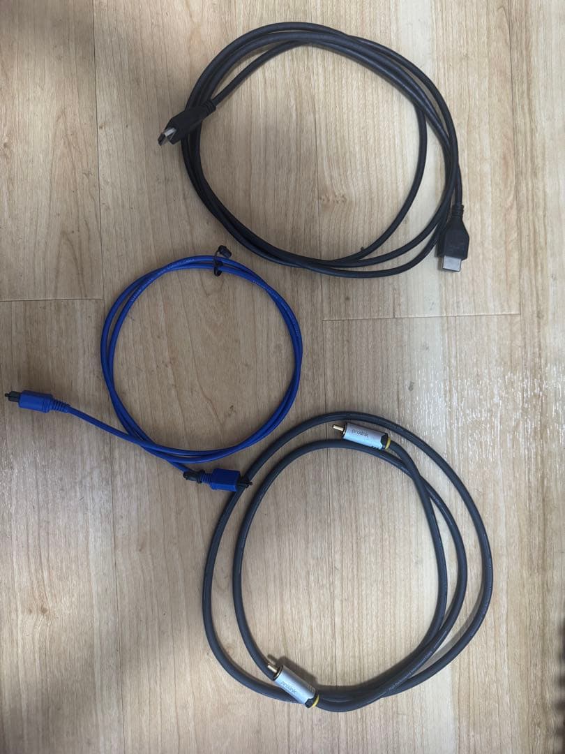 7.1ch サラウンドスピーカーセット ONKYO YAMAHAなど　ケーブル付