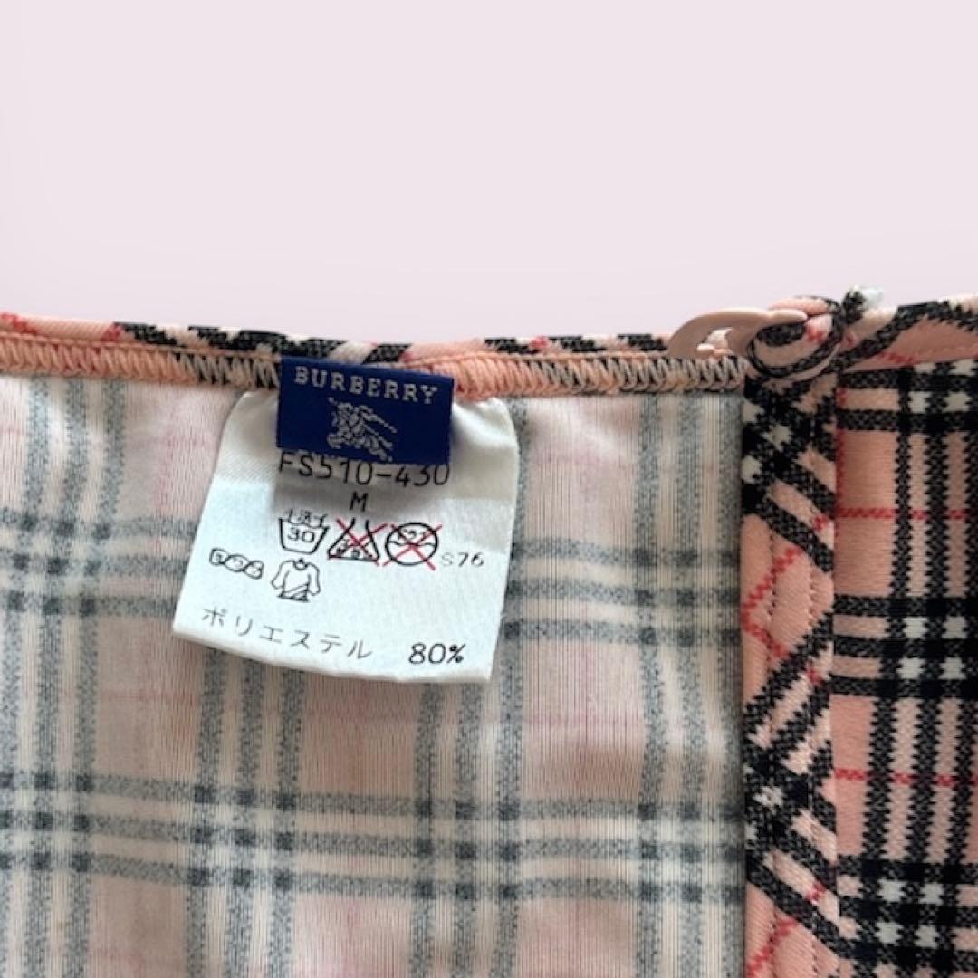 ♡美品バーバリーブルーレーベル 3点セット 水着 M ピンク