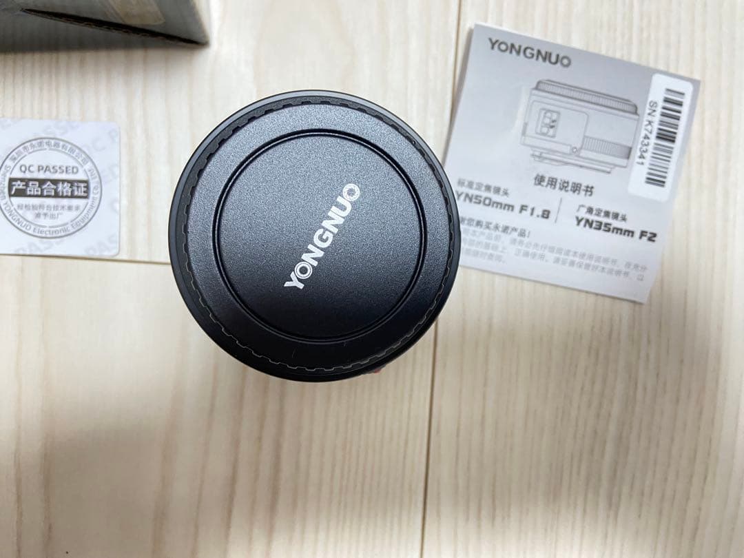 YONGNUO YN50mm F1.8 単焦点レンズ