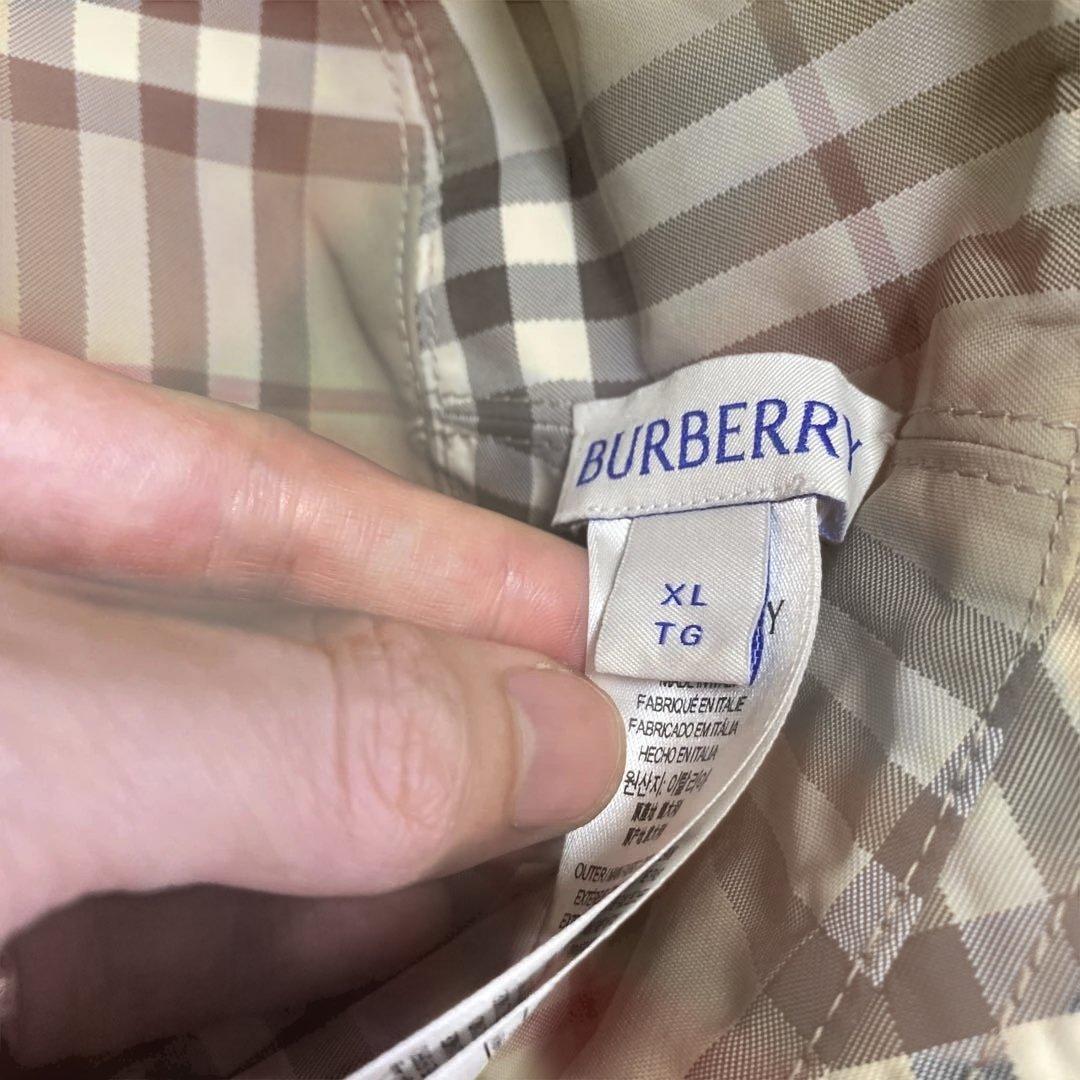 【美品】BURBERRY バケットハット XL リバーシブル　 ブラック