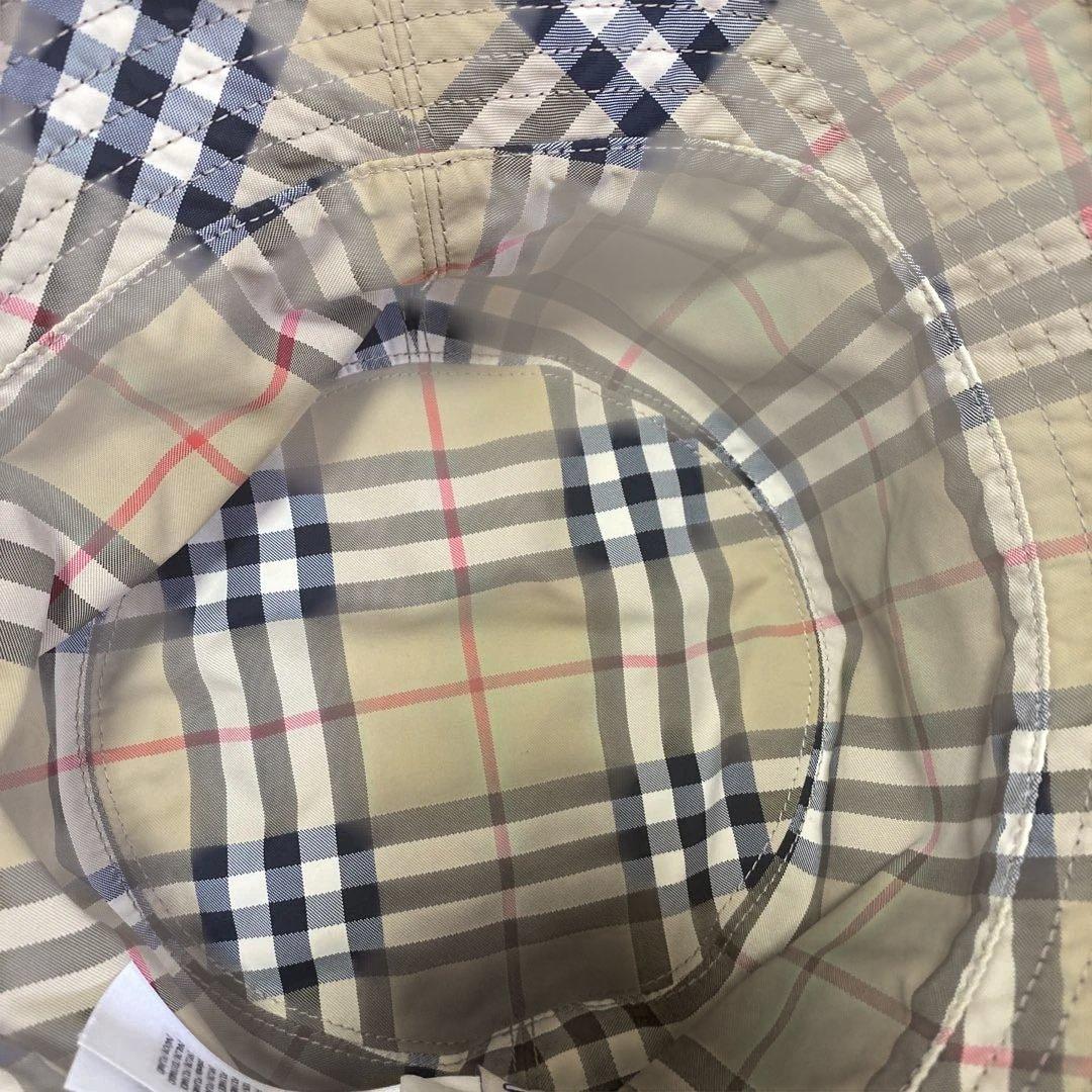 【美品】BURBERRY バケットハット XL リバーシブル　 ブラック