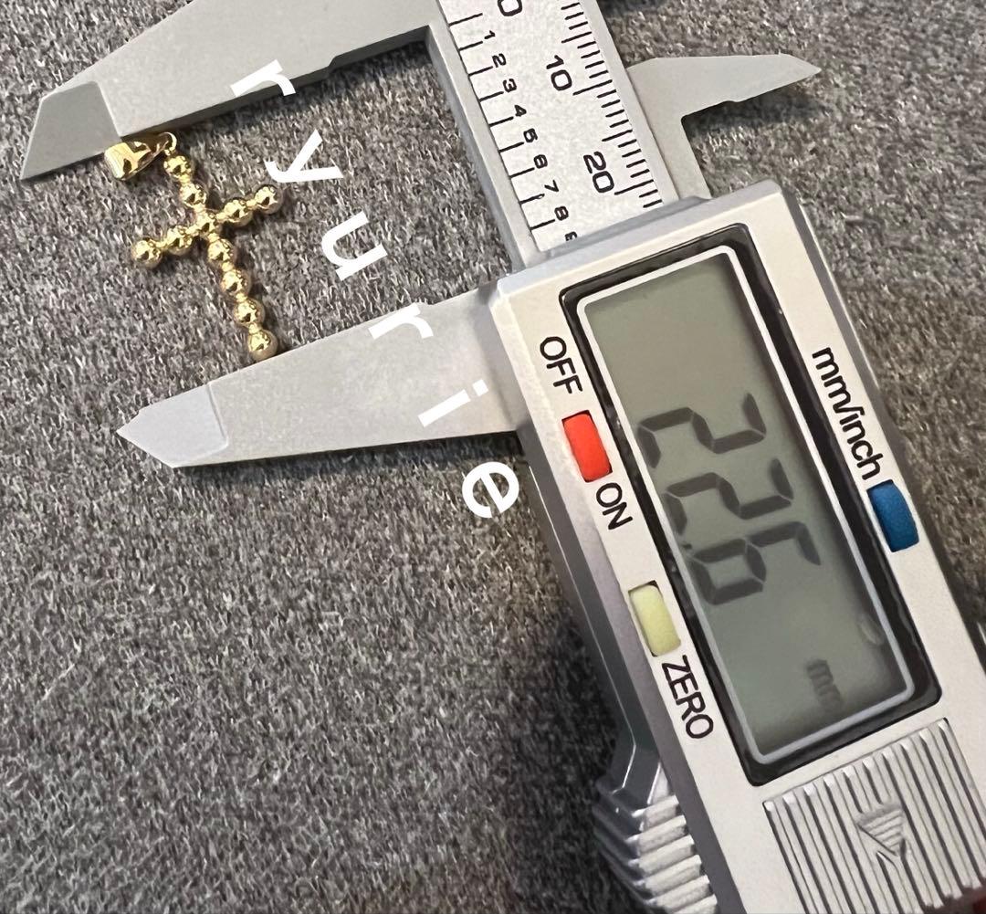 18金K18ペンダントタップ クルス　ユニセックス チャーム