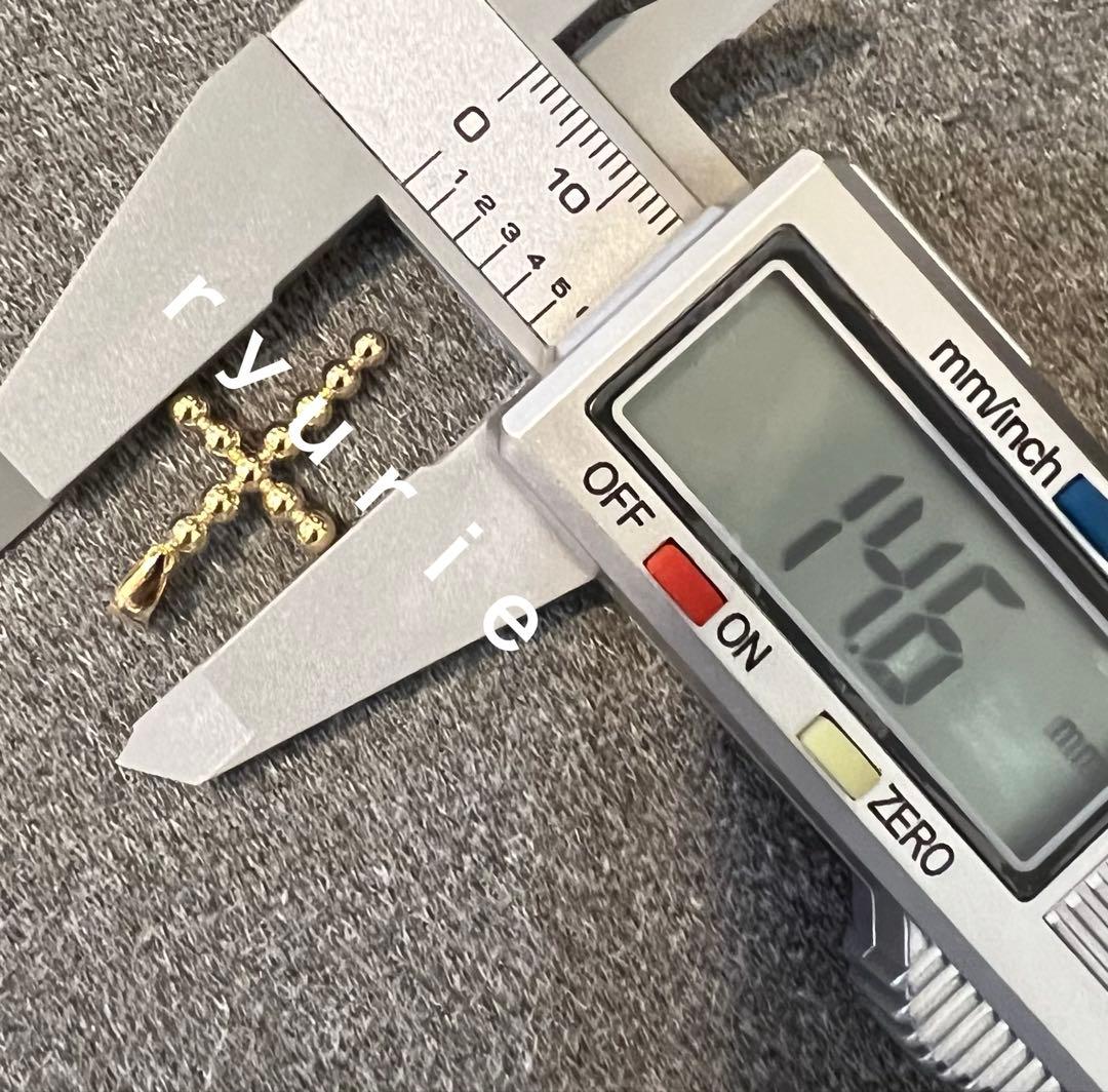 18金K18ペンダントタップ クルス　ユニセックス チャーム