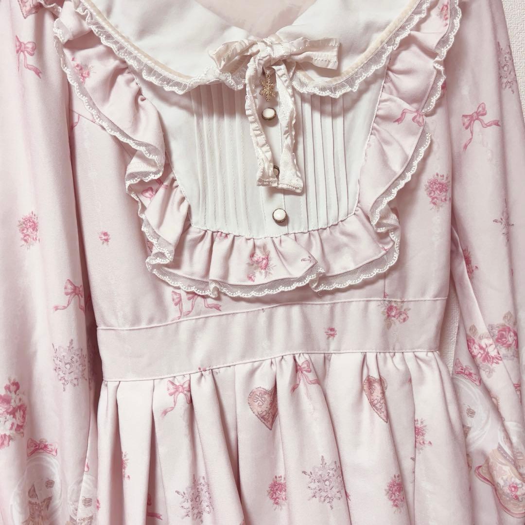 LIZLISA スノードーム柄 ワンピース