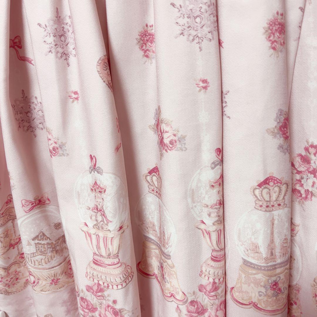 LIZLISA スノードーム柄 ワンピース