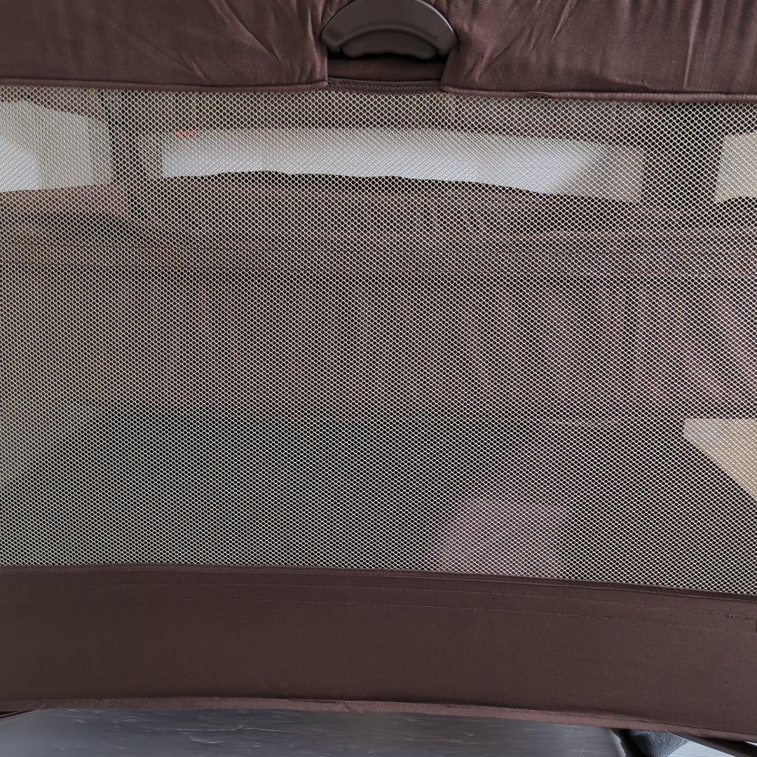 Aprica ココネルエアープラス ベビーベッド ブラウン