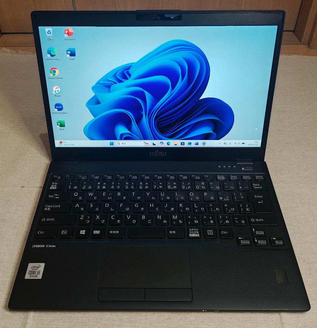 F-95/薄型・軽量777g/10世代i5-10310U/SSD256/8GB