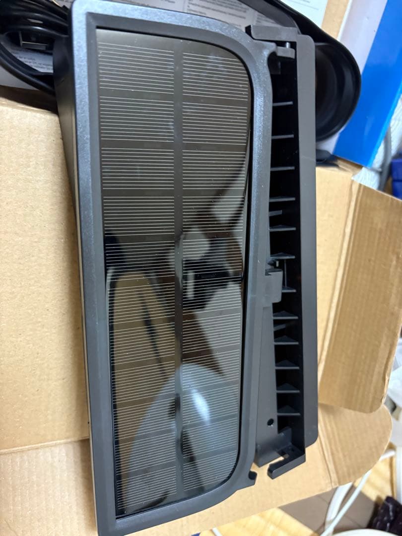 3-in-1 ソーラー排気ファン ホワイトポンさん専用