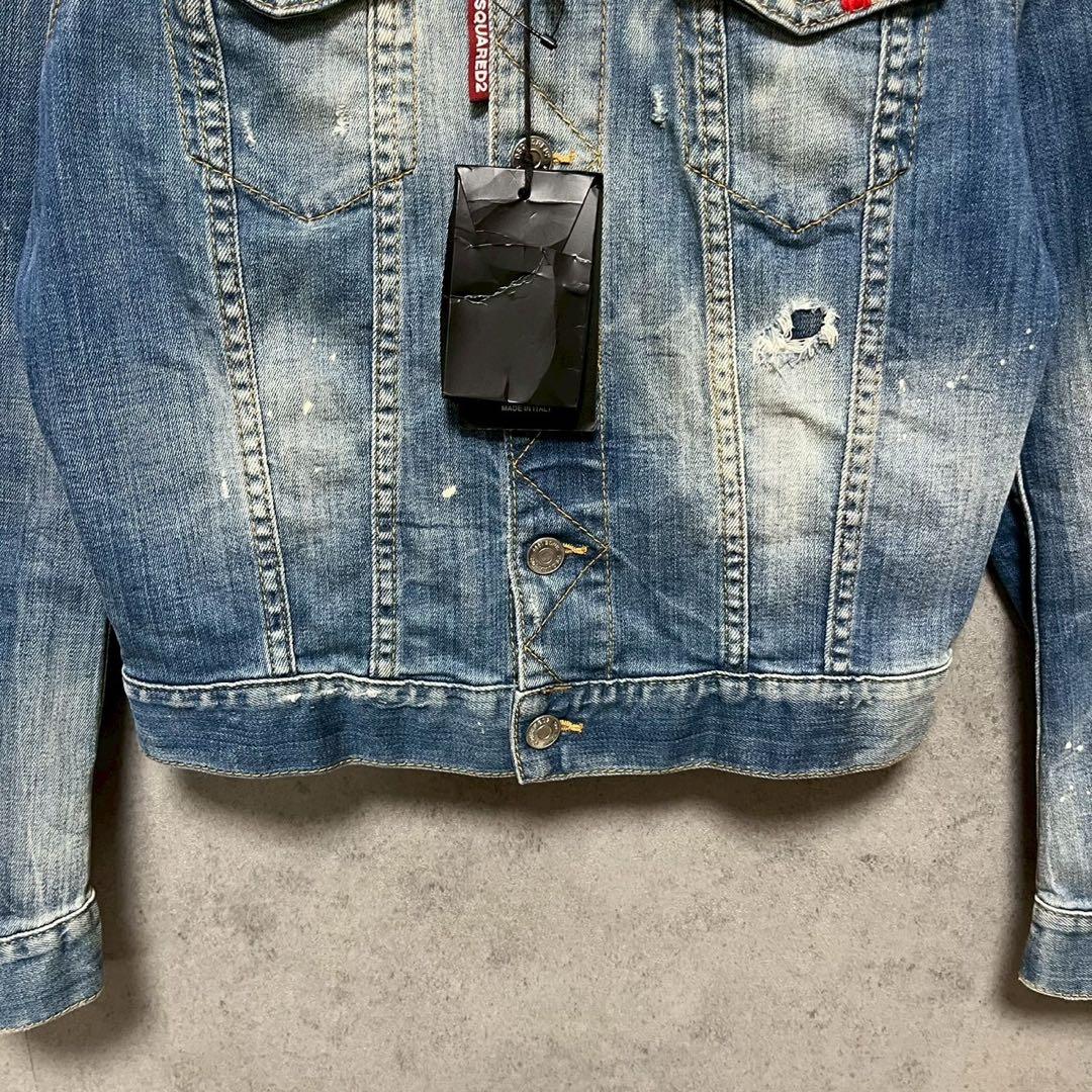 DSQUARED2 ディースクエアード　デニムジャケット size40 S